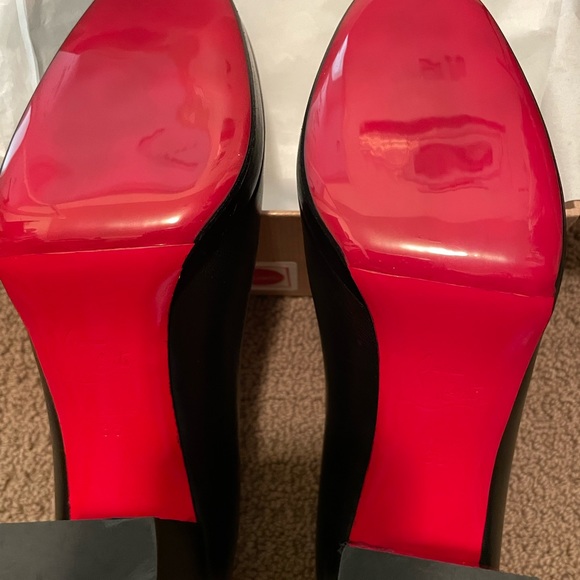CHRISTIAN LOUBOUTIN KABETTS 100 LEATHER PUMP - Picture 13 of 16